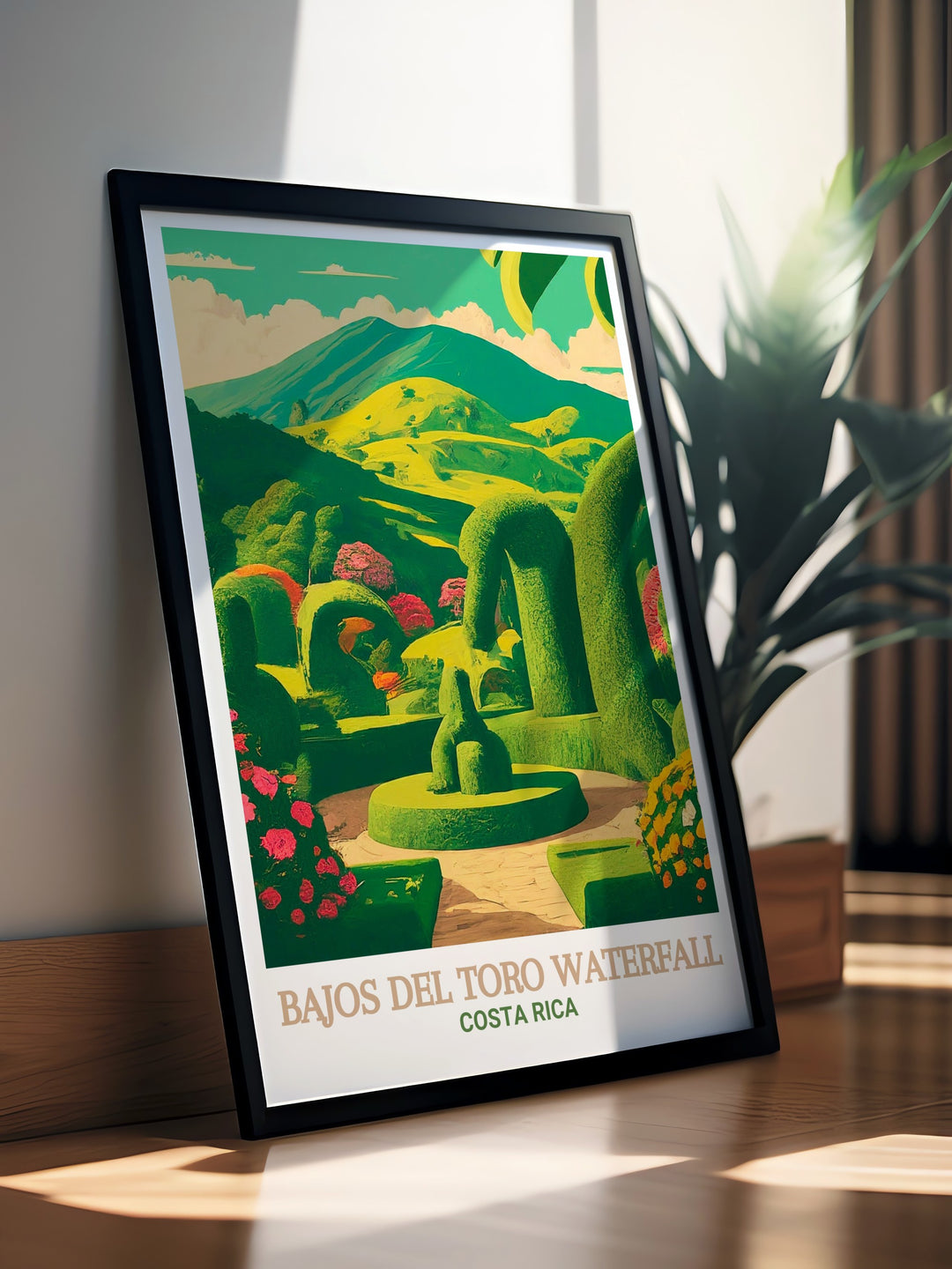 This Bajos del Toro Waterfall art print showcases the majestic beauty of one of Costa Ricas hidden treasures. The vivid colors and fine details make it a stunning addition to your home décor, offering a daily reminder of the serene power of nature.