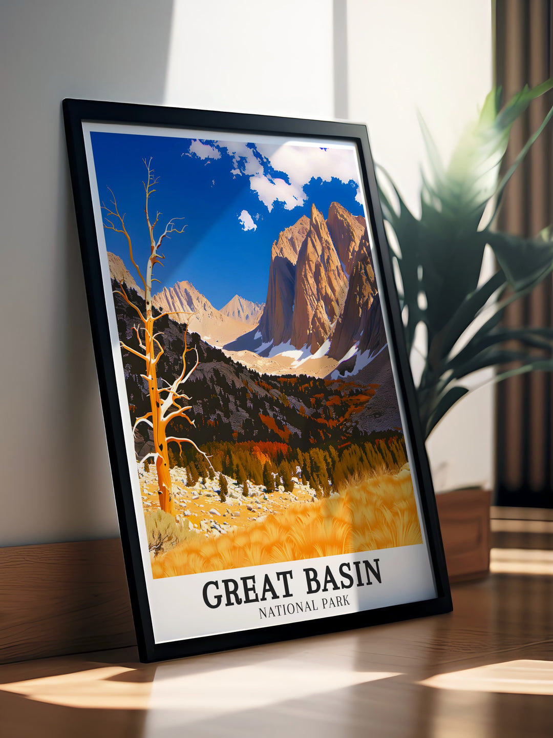 Great Basin National Park Print showcasing the Bristlecone Pine trails in Nevada a perfect piece for elegant home and office decor