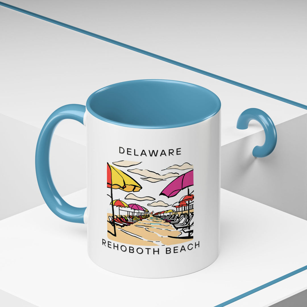 This Rehoboth Beach mug features stunning artwork inspired by the coastal charm of the area. Ideal for coffee and tea lovers, this mug is dishwasher and microwave safe, making it both practical and stylish for everyday use.