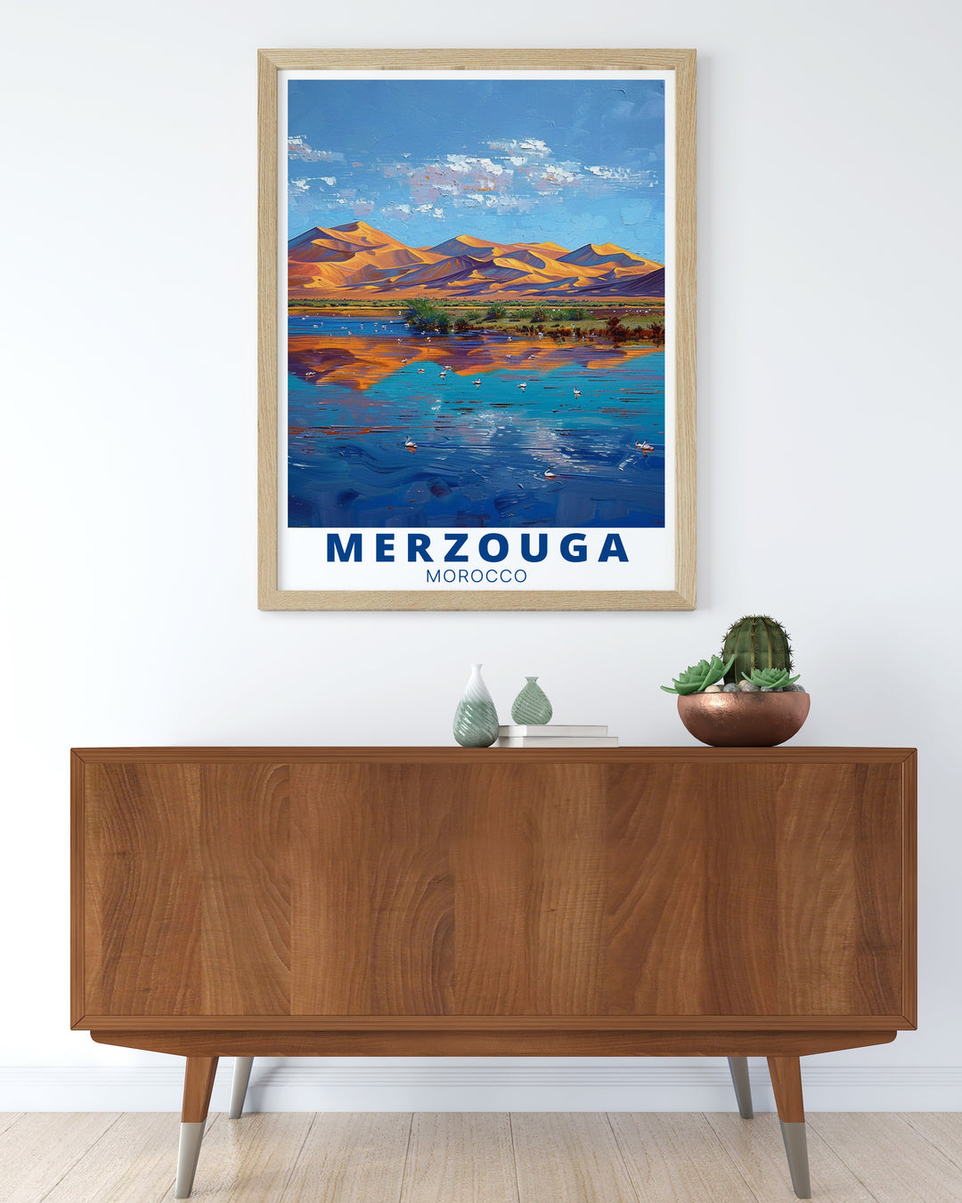 Merzouga Art Print captures the breathtaking vistas of Morocco while Dayet Srji Lake Wall Art offers a serene complement Perfect for anyone looking to enhance their decor with vibrant and culturally rich artwork from one of the worlds most beautiful destinations