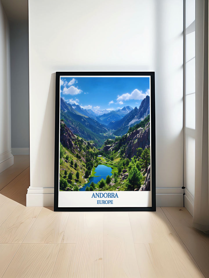 Andorra gallery wall art featuring the lush landscapes and tranquil settings of the Valley of Madriu Perafita Claror