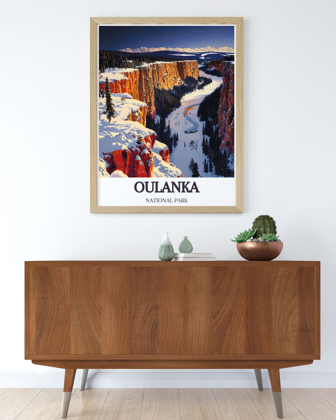 National Park Print of Ristikallio Cliffs designed to transport viewers to the heart of Oulanka National Park capturing the essence of Finland natural beauty making it an ideal addition to any wall art collection