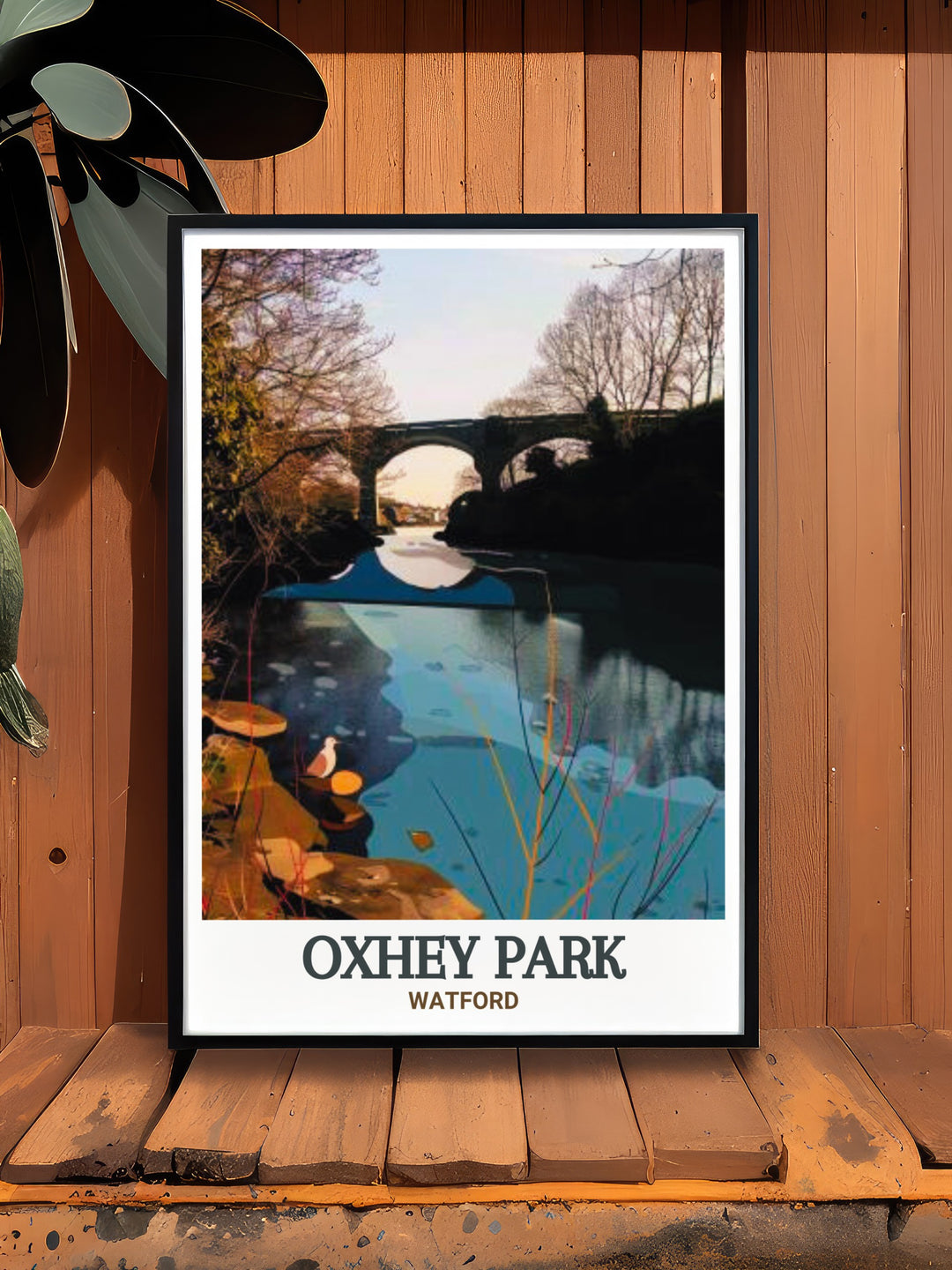 River Colne Elegant Home Decor brings the peaceful flow of the river into your living room with stunning modern prints that capture the essence of Oxhey Hertfordshire and the natural charm of Watfords most scenic park.