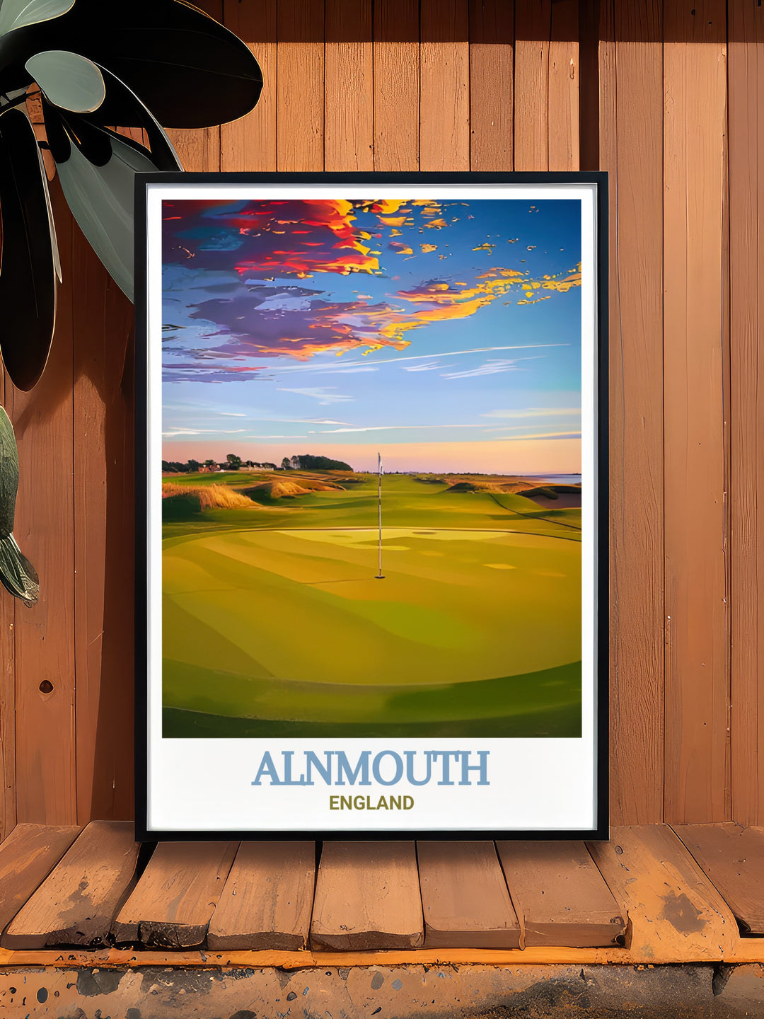 Looking for the perfect Northumberland gift Our Alnmouth Golf Club artwork offers a timeless and sophisticated piece of decor that celebrates the natural beauty of this picturesque location