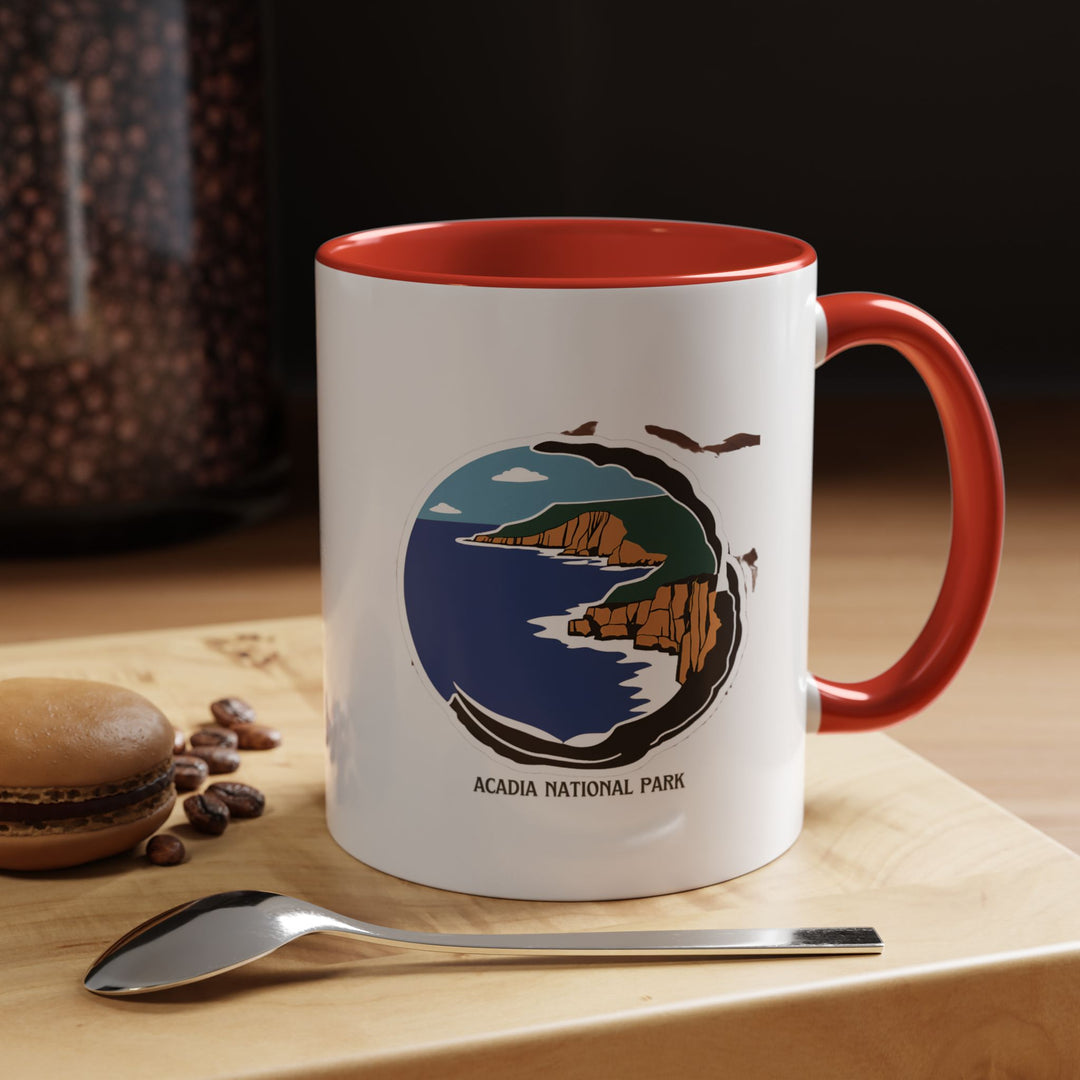 A beautifully crafted Acadia National Park mug showcasing Maine’s natural beauty. Perfect for coffee and tea lovers, it features artwork inspired by the park’s views. Microwave and dishwasher safe, this mug is a practical and meaningful keepsake.