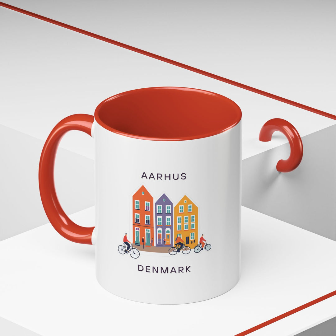 The Aarhus Mug is a must have for Danish culture enthusiasts. Its beautiful artwork captures the spirit of Aarhus, making it a versatile gift or personal keepsake. Enjoy your favorite hot drink with this stylish and practical mug.