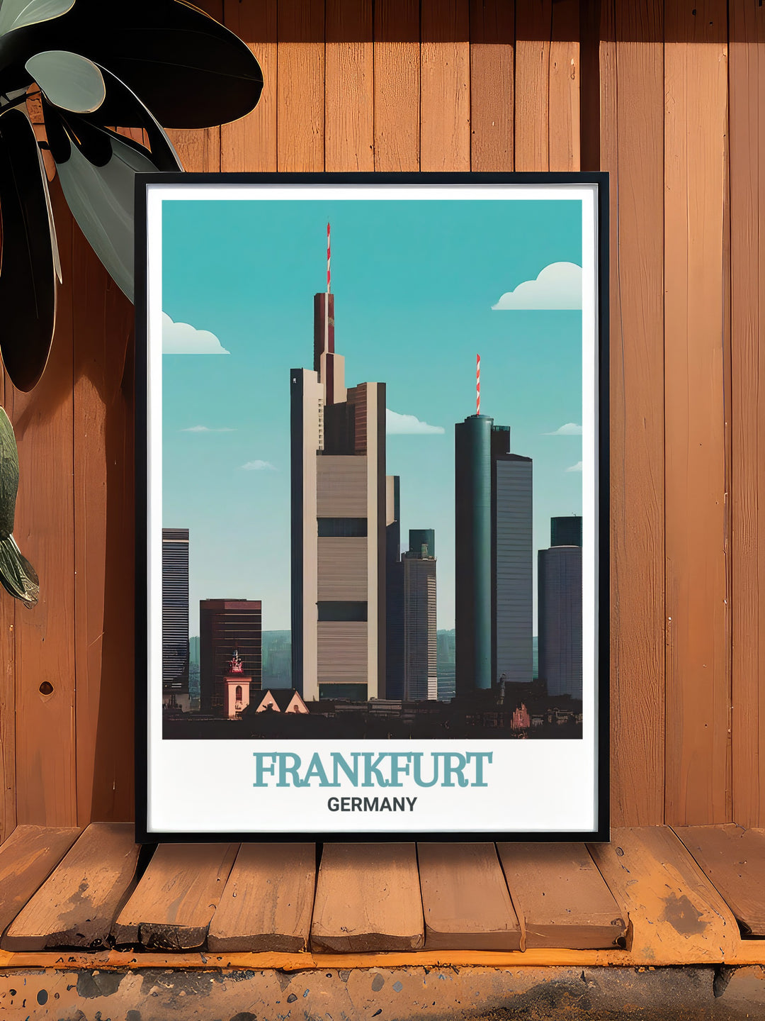 Main Tower Framed Prints offer a sophisticated addition to any home decor perfect for those seeking stylish and modern Germany Art