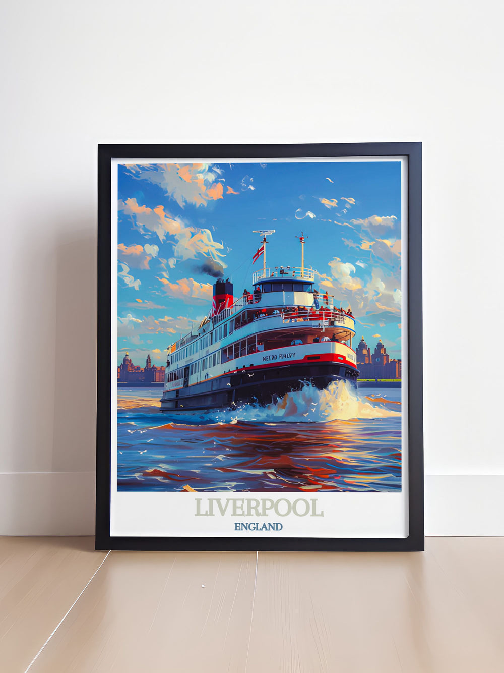 Celebrate the vibrant history of Liverpool venues with the Cream Liverpool Poster a stunning piece of art that brings the energy of Creamfields Festival to life perfect for dance music enthusiasts and Mersey Ferry elegant home decor