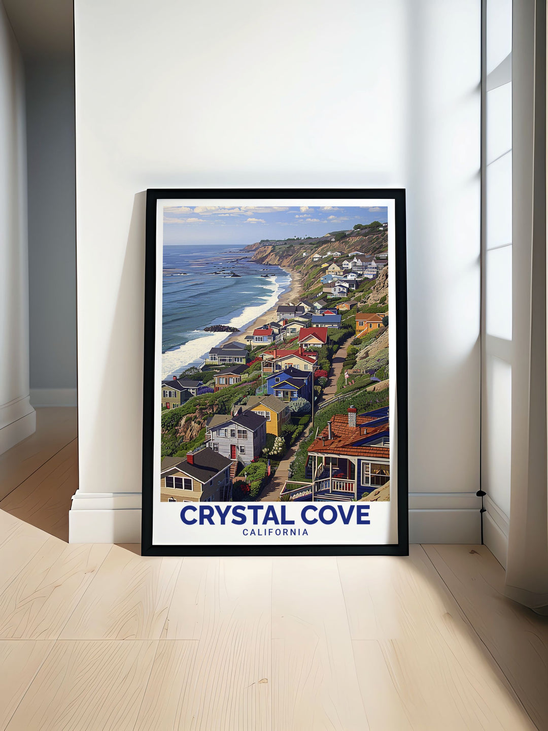 Historic Districct travel poster capturing the timeless charm of Californias Historic District perfect for enhancing your home decor with vibrant artwork that evokes the heritage and beauty of the Historic Districct a great addition to any room for a touch of vintage elegance.