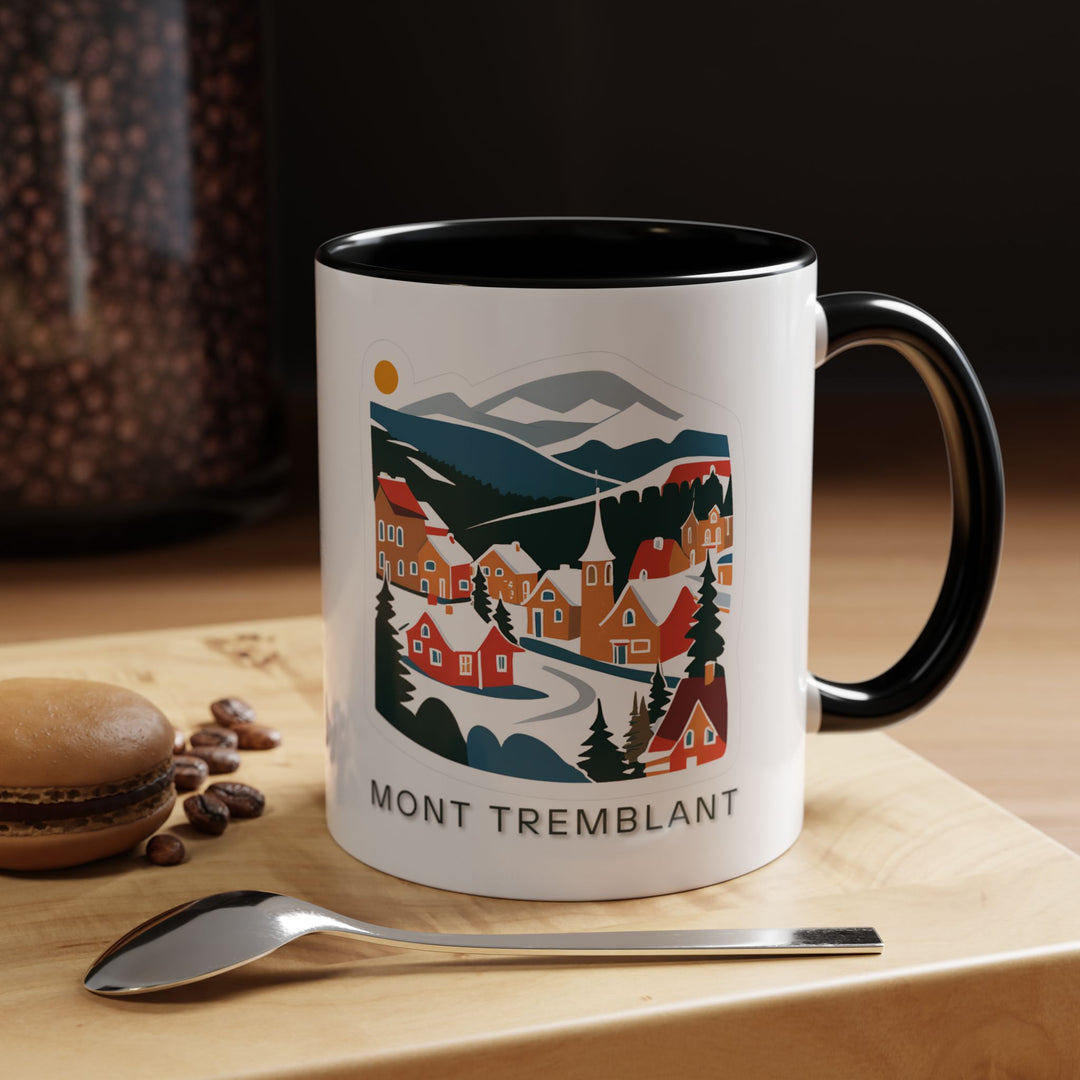 A beautifully designed Mont Tremblant mug celebrating Canada’s natural beauty. Perfect for coffee or tea lovers, it features vibrant artwork inspired by Mont Tremblant’s stunning peaks and landscapes. Durable and dishwasher-safe, it makes a thoughtful gift or keepsake for travelers and collectors.