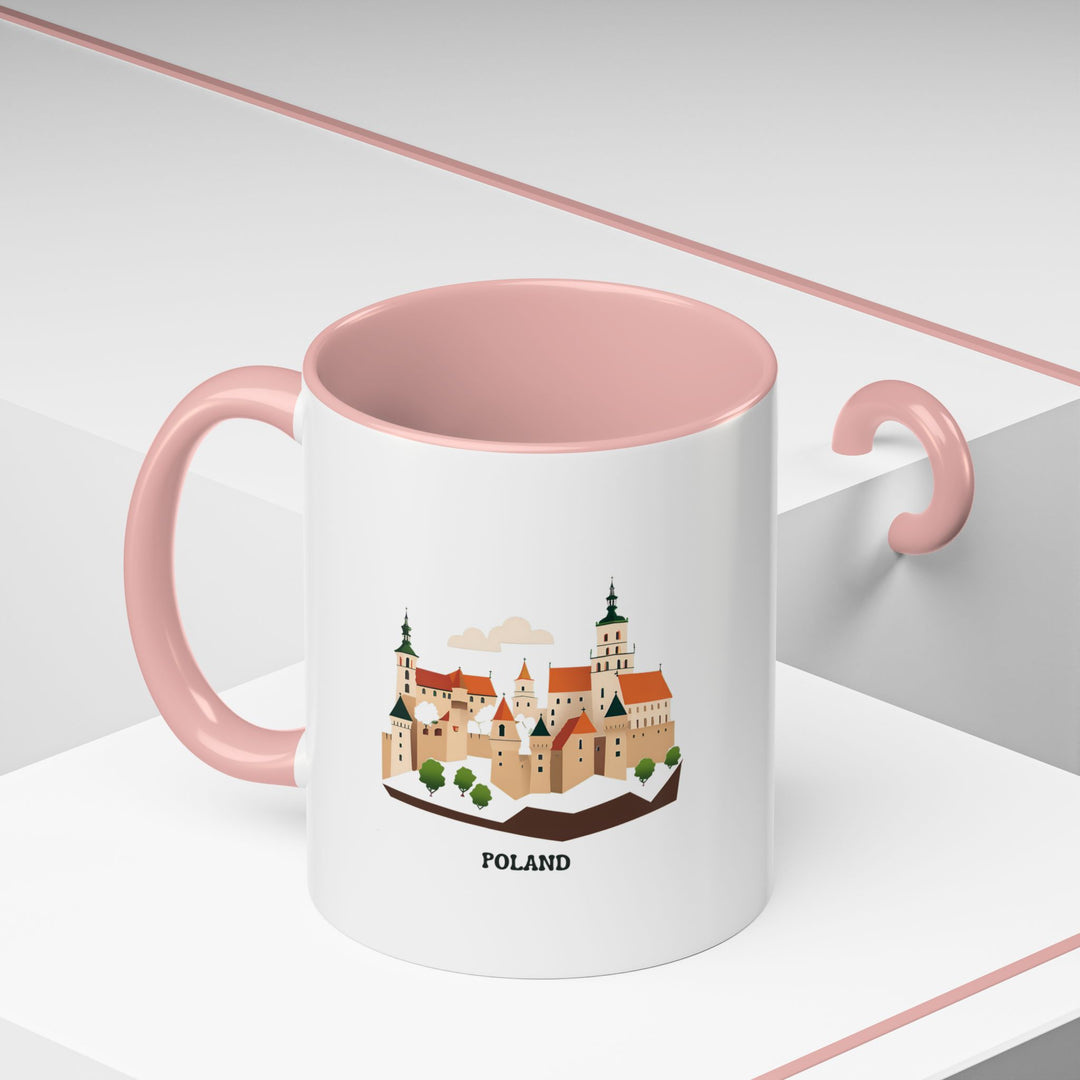 The Poland Mug showcases Poland’s rich heritage through beautiful artwork. Perfect for daily use, it’s both dishwasher-safe and microwave-safe, making it a convenient and artistic addition to any home or office.