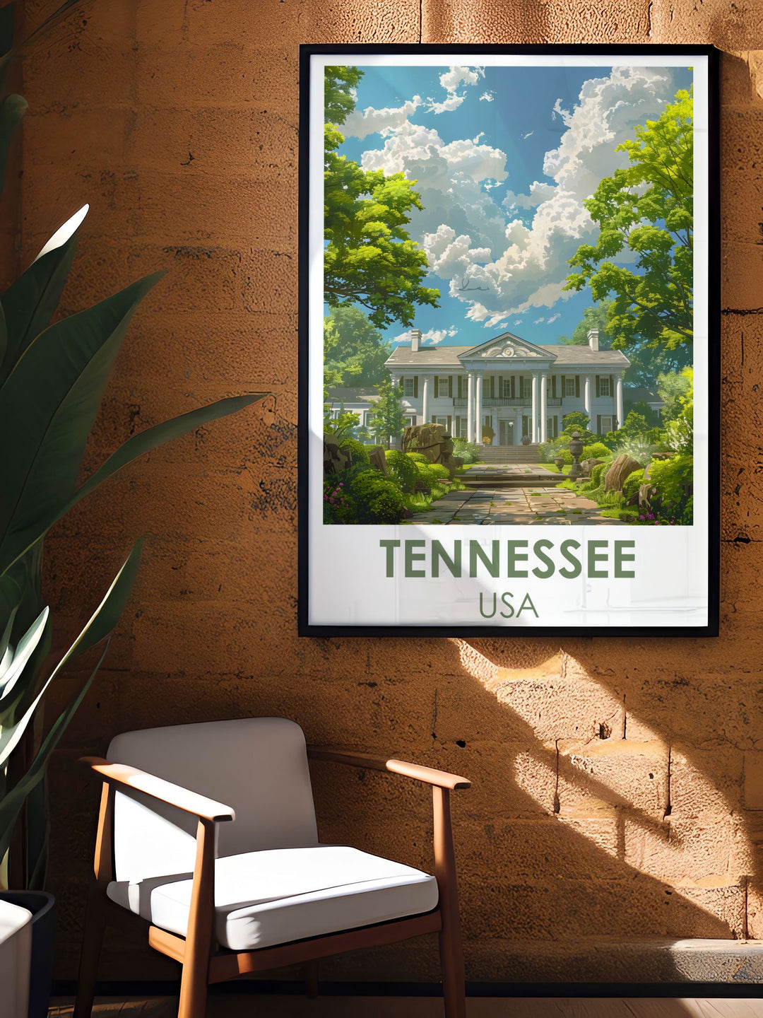 Framed Print of the Ryman Auditorium in Nashville Tennessee. This Country Music Print is a perfect piece of wall art for any music lover and makes a unique Graceland Digital gift that celebrates the rich heritage of the Grand Ole Opry and country music.