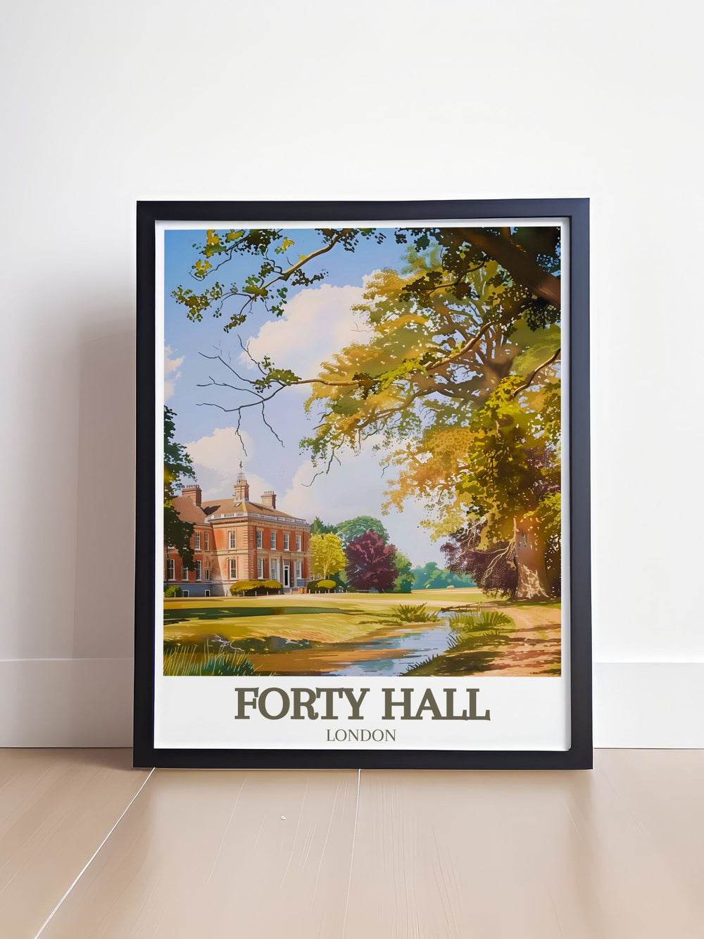 Forty Hall Museums historical exhibits and preserved interiors are captured, offering insights into Londons fascinating past.
