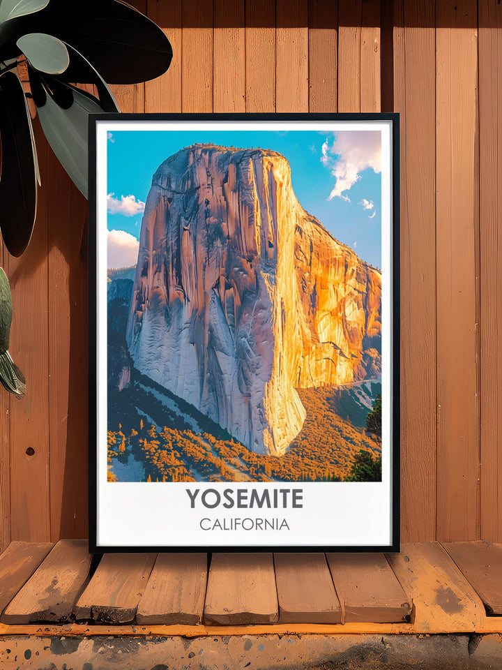 Featuring the Pacific Crest Trail in Yosemite, this artwork brings to life the spirit of adventure and discovery that defines long distance hiking, making it a great addition for nature enthusiasts.