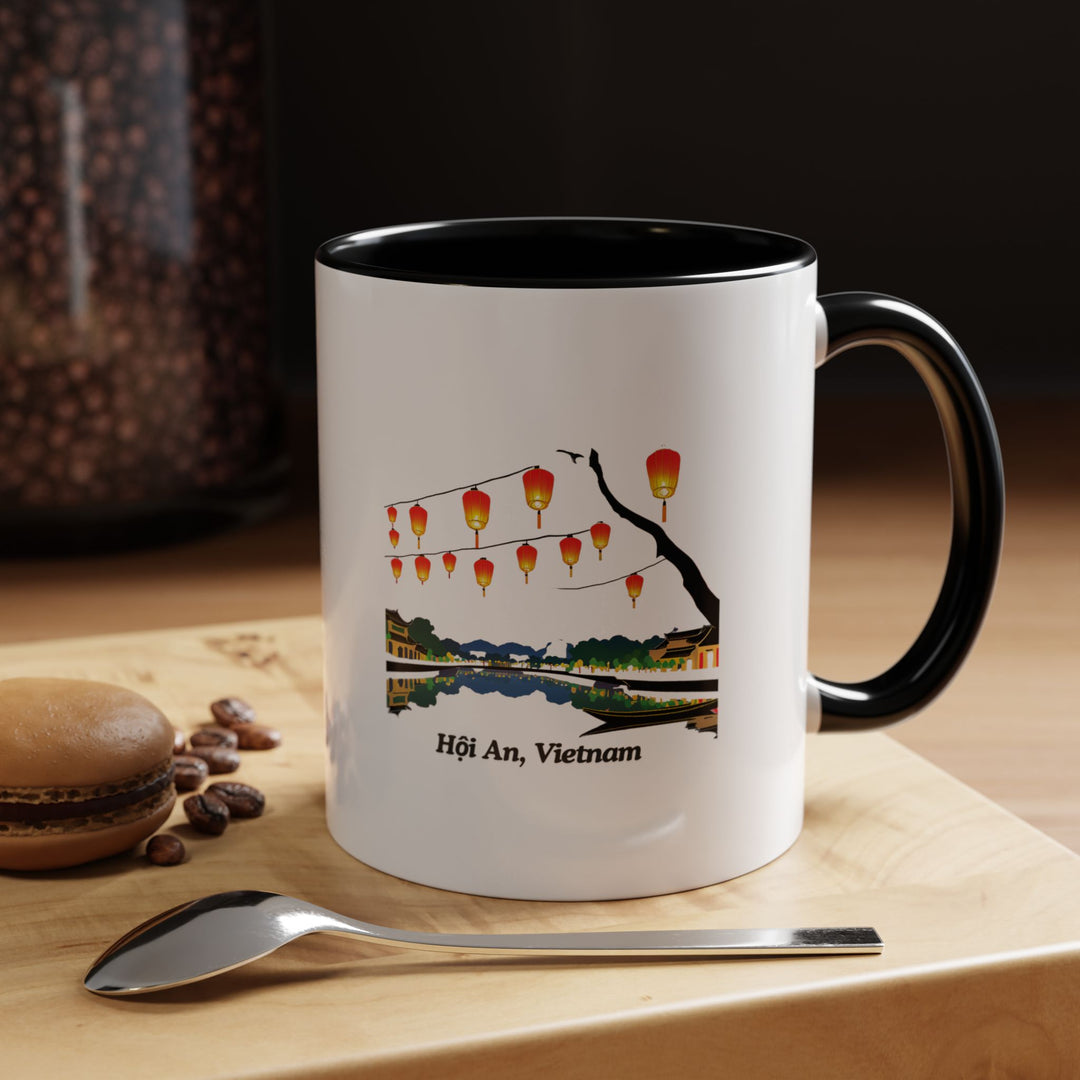 Add Hoi An’s elegance to your daily routine with this ceramic mug. Featuring intricate designs inspired by the city’s vibrant culture, it is dishwasher-safe and ideal for coffee or tea lovers. A thoughtful keepsake for travelers and fans of Hoi An.