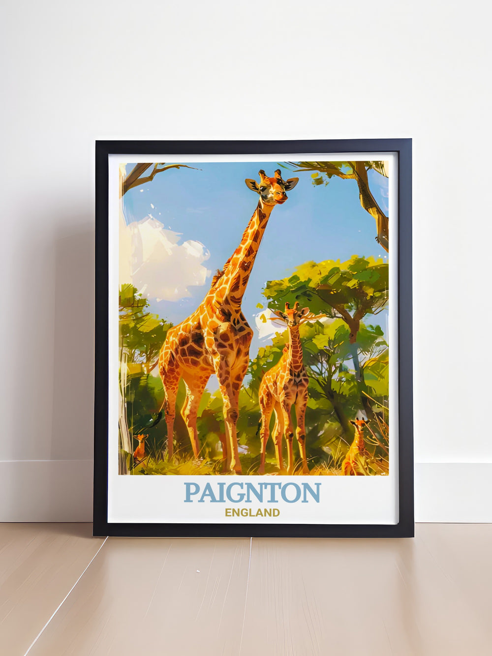 Capture the essence of Devons beloved Paignton with this Paignton Wall Decor. Highlighting Paignton Zoo and the scenic seaside, the artwork offers a glimpse into the towns inviting atmosphere and stunning natural beauty, making it a great addition to any room.