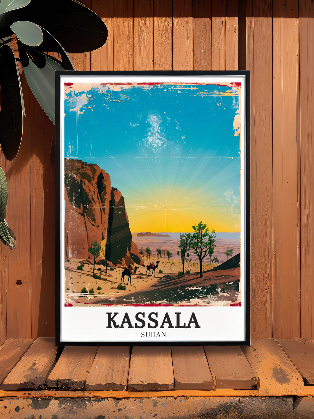 Kassala photo featuring the majestic Taka Mountains East central Sudan ideal for adding a touch of cultural charm and sophistication to any room in your home.