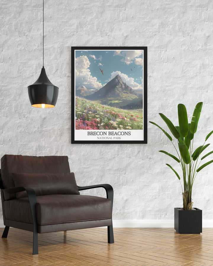 Brecon Poster Art featuring Pen y Fan is a thoughtful Welsh gift for any occasion. The Bucket List Prints collection celebrates iconic destinations like Brecon Beacons Wales offering a stylish and meaningful addition to home decor.