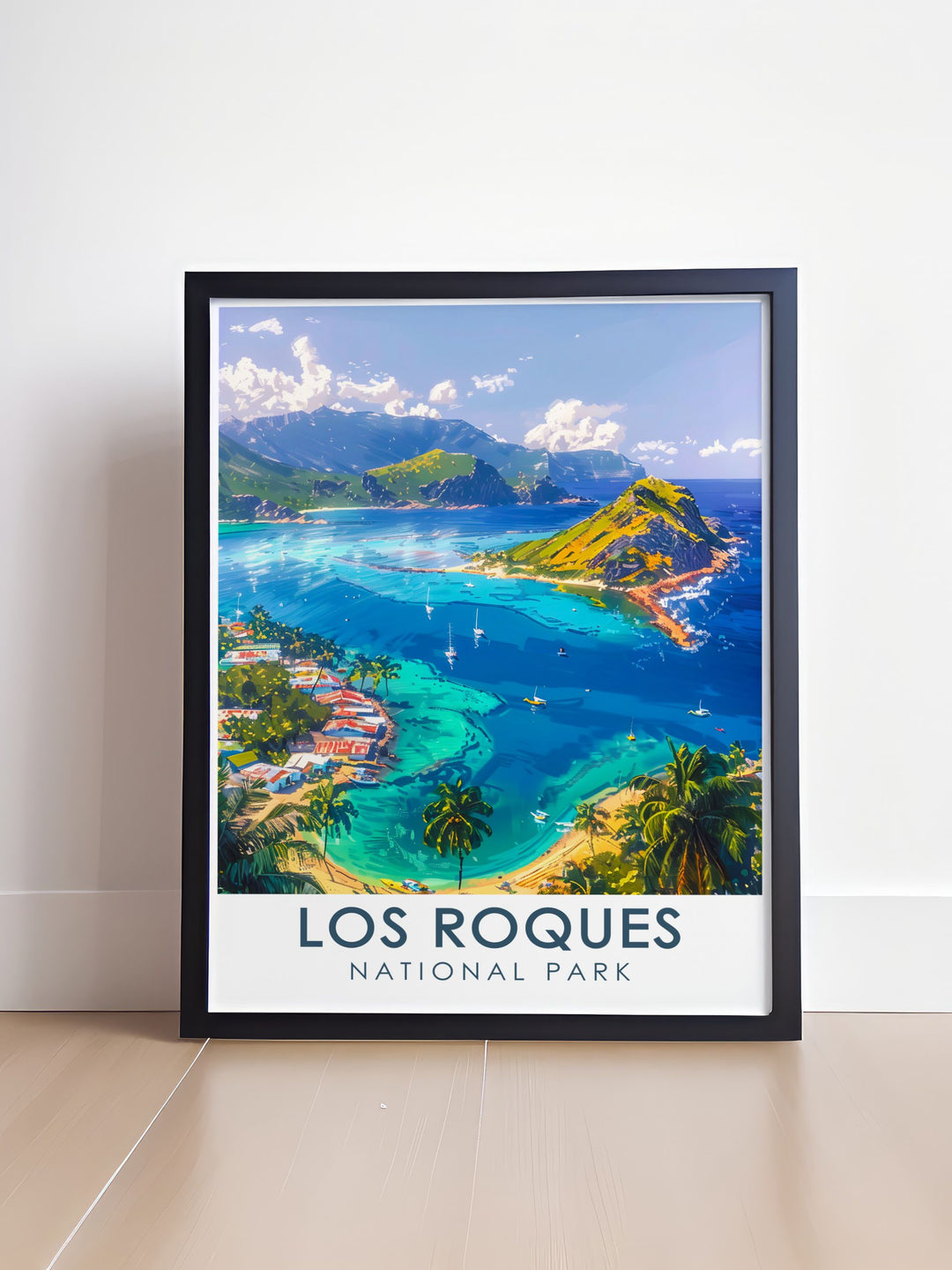 The perfect combination of Angel Falls and Los Roques captured in a stunning framed print. This artwork is designed to transport you to Venezuelas most iconic destinations, making it the ideal gift for travelers and nature enthusiasts.