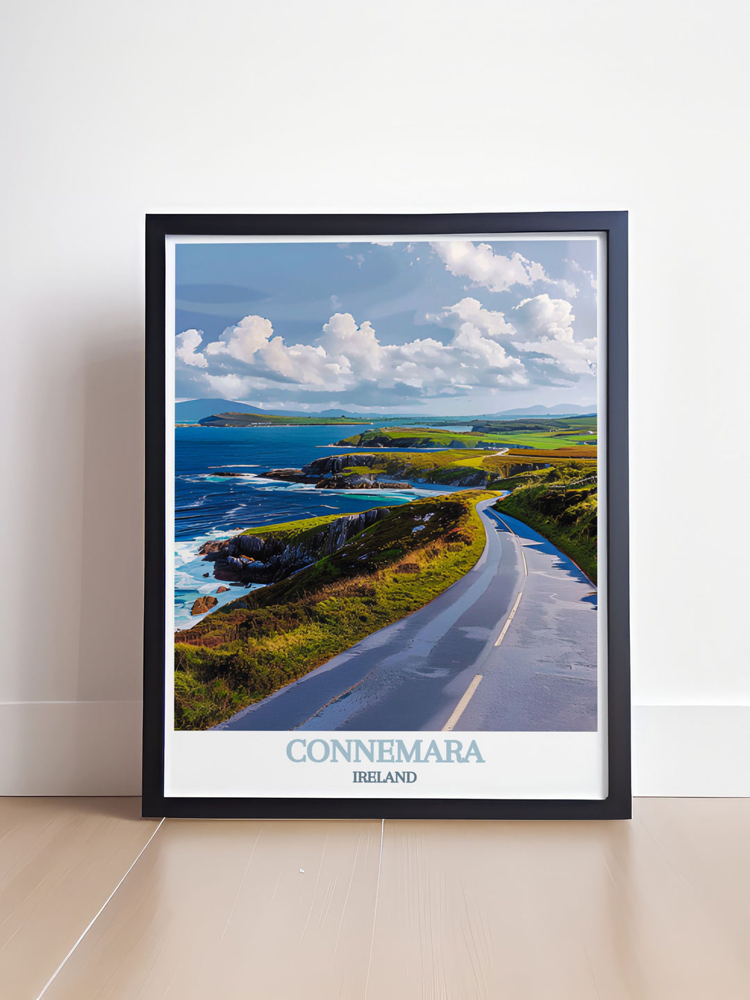 Discover the majestic vistas of the Sky Road in Connemara, where each twist and turn reveals new landscapes from lush green hills to rocky shores, providing unparalleled opportunities for capturing the wild and untamed beauty of Irelands west coast.