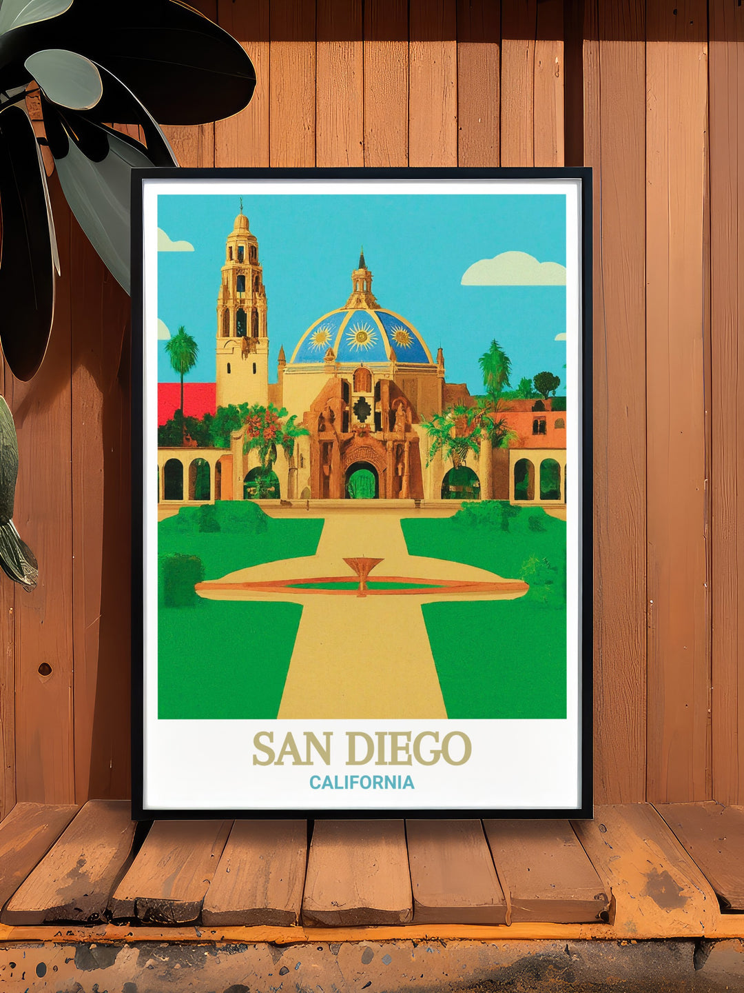 Canvas print of San Diegos Balboa Park, offering a beautiful representation of one of Californias most treasured landmarks. Ideal for creating a focal point in any room, this artwork celebrates the spirit of San Diego.