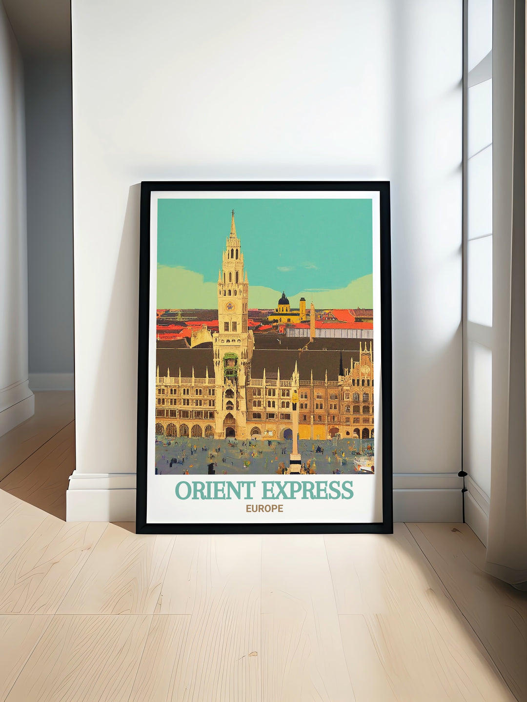 Celebrate the timeless elegance of the Orient Express with this beautifully crafted framed art, showcasing the trains iconic design and luxurious details. The classic framing adds sophistication, making it a thoughtful gift for travel enthusiasts and history lovers alike.