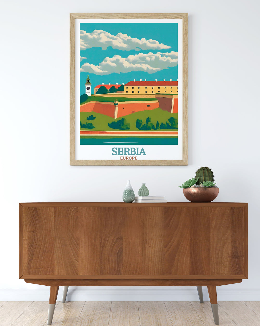 Novi Sad and Petrovaradin Fortress Elegant Home Decor highlighting the timeless beauty of this iconic landmark with meticulously crafted prints perfect for those who appreciate fine art and want to add a piece of Serbian history to their living space