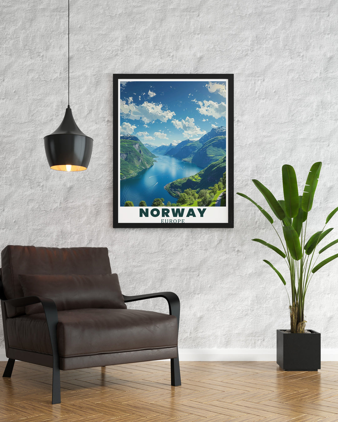 Elegant Flekkefjord gift with intricate Norwegian poster design complemented by Bryggen Bergen modern decor and Geirangerfjord stunning prints for a sophisticated touch