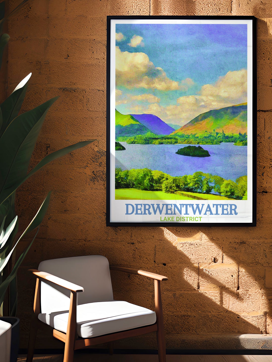 This Derwentwater Wall Print brings the beauty of the Lake District into your home, showcasing the serene waters of Derwentwater. Ideal for adding a tranquil touch to your decor.