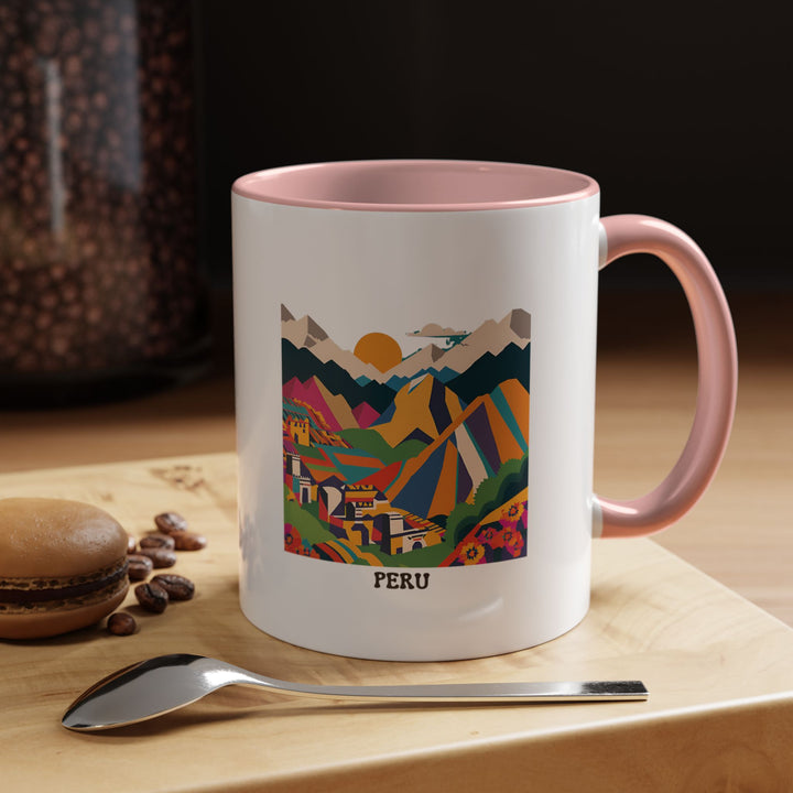 This Peru Mug captures the spirit of the country with its vibrant artwork of Machu Picchu and Peruvian landscapes. Dishwasher-safe and microwave-safe, it’s perfect for daily use or as a gift for lovers of Peruvian culture and travel.