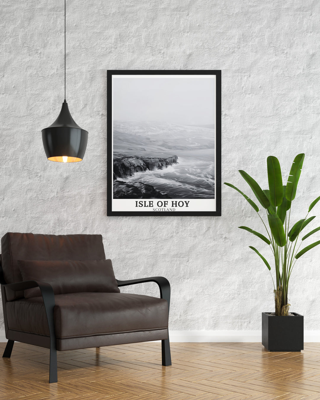 Bring the beauty of Scotlands Isle of Hoy into your home with this travel print featuring the Cuilags Hills. Known for their stunning cliffs and expansive views, these hills offer a glimpse into the serene landscapes of the Orkney Islands. This art print is a perfect addition to any nature themed decor.