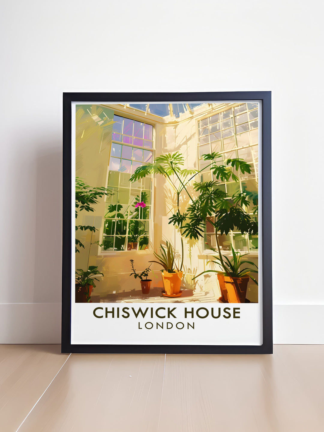 Admire the neoclassical architecture of Chiswick House in London, featuring its grand dome and ornate interiors, a perfect blend of elegance and historical significance.