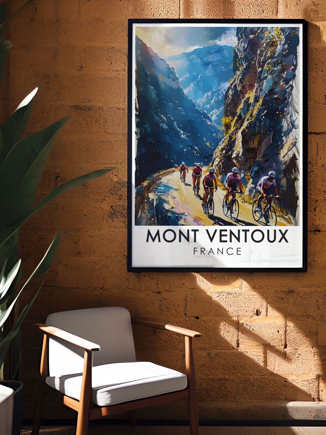 Gorges de la Nesque perfect wall decor showcasing modern art of Provence France and Mont Ventoux ideal for elegant home interiors