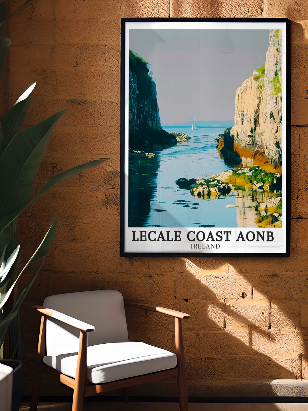 Lecale Peninsula art. Showcasing the picturesque beauty of the Lecale Peninsula and its iconic views, this wall art brings the captivating landscapes of Northern Ireland into your living space. Perfect for adding a touch of natural splendor.