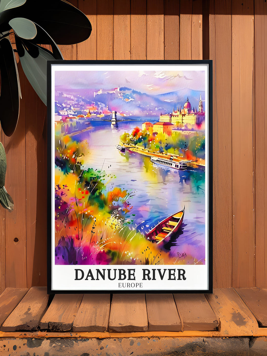 An exquisite Danube River art print featuring Budapest Castle Budapest. This artwork is a perfect choice for those who appreciate European history and architecture. It adds an elegant and timeless charm to any living space or office setting.