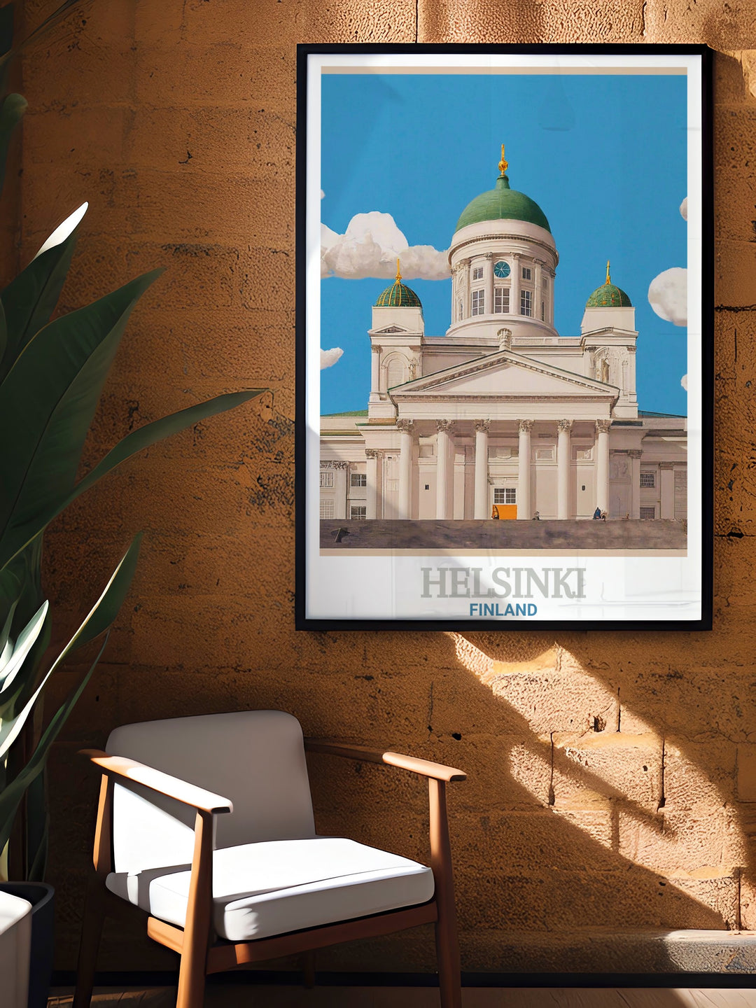 Our Helsinki Cathedral print combines the classic beauty of neoclassical architecture with modern design elements. This travel poster is perfect for art lovers, travelers, or anyone who has a special connection to Finland and its stunning capital.