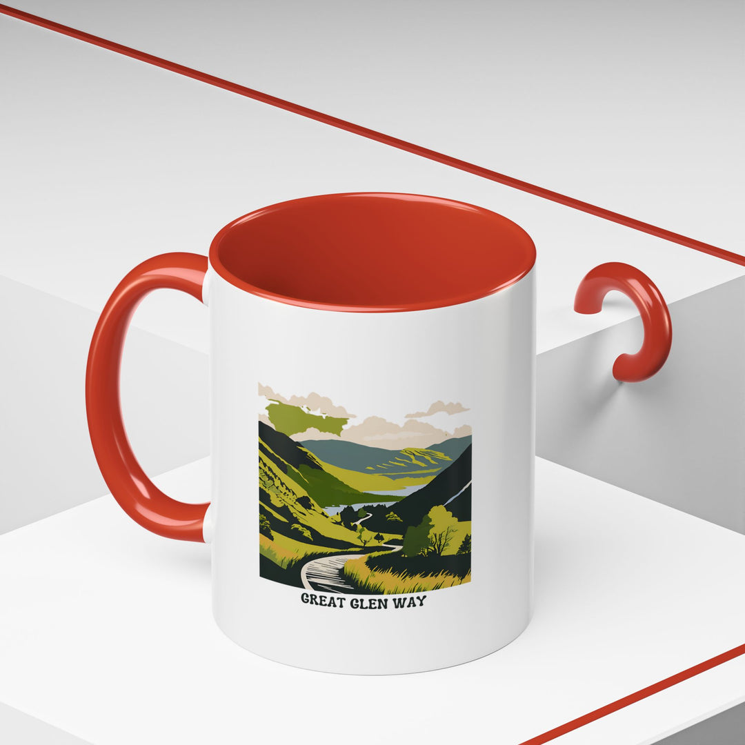 This Great Glen Way mug showcases the beauty of Scotland’s hiking trail. Perfect for tea or coffee lovers, it features high-quality ceramic construction, is dishwasher-safe, and microwave-safe, and brings the stunning views of the trail to your everyday routine.