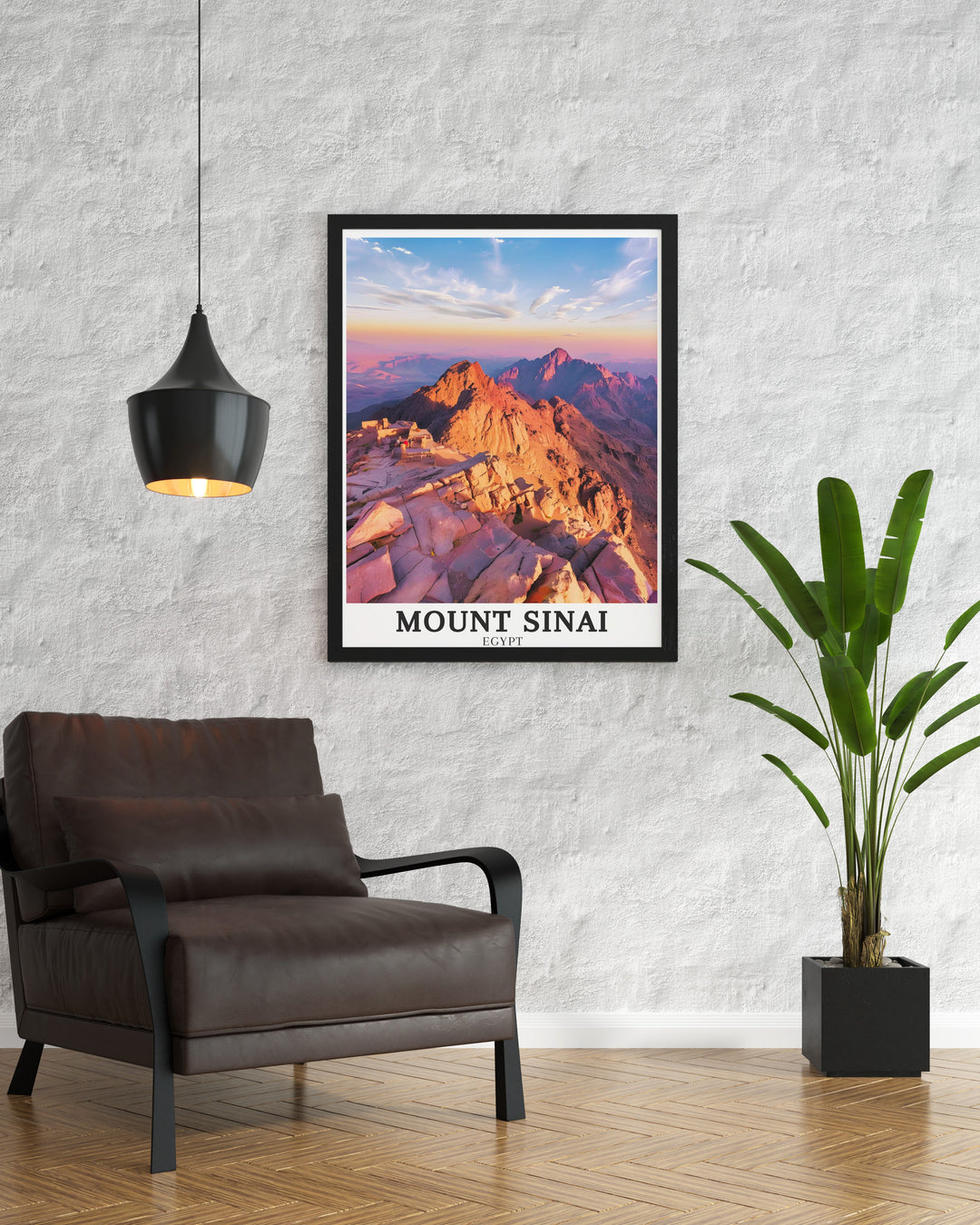 This Mount Sinai Print with Sinai Peninsula and Saint Catherine showcases the timeless beauty of Jabal Musa making it a versatile addition to your home decor whether you are looking for an Egypt Poster Bible Poster or simply a beautiful piece of Mountain Art