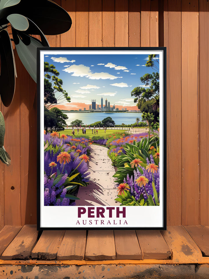 Explore our collection of Kings Park and Botanical Garden modern art perfect for adding a serene and natural vibe to your home. These stunning prints showcase the lush beauty of this popular Perth destination making them an ideal choice for modern interiors