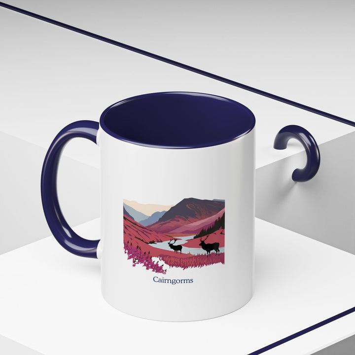 The Cairngorms Scotland Mug is a high-quality ceramic cup adorned with vibrant designs inspired by Scotland’s landscapes. Dishwasher-safe and durable, it is ideal for coffee or tea lovers and serves as a thoughtful keepsake or gift for anyone who loves the Cairngorms.