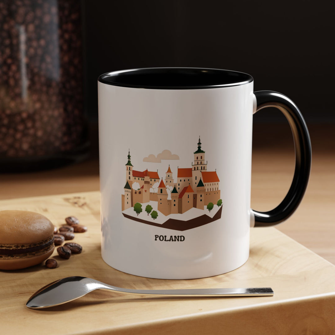 Enjoy your favorite beverages with the Poland Mug, featuring vibrant artwork inspired by Polish landmarks and culture. It’s dishwasher-safe and microwave-safe, making it ideal for everyday use or a meaningful gift for travelers.