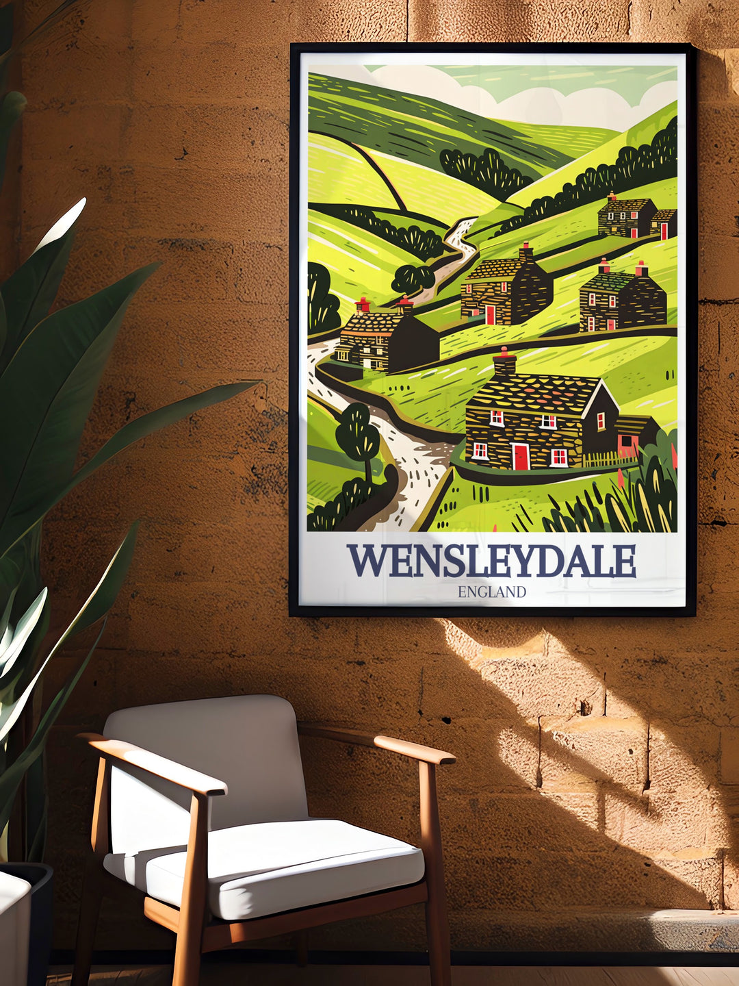 Add a touch of North Yorkshires charm to your home with this Wensleydale canvas art. The stunning design highlights the rolling hills and tranquil scenes of the Yorkshire Dales, making it the perfect gift for nature lovers or a beautiful addition to your own collection.