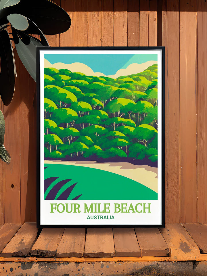 Four Mile Beach poster and Daintree Rainforest framed prints make thoughtful birthday gifts for mom dad or any loved one