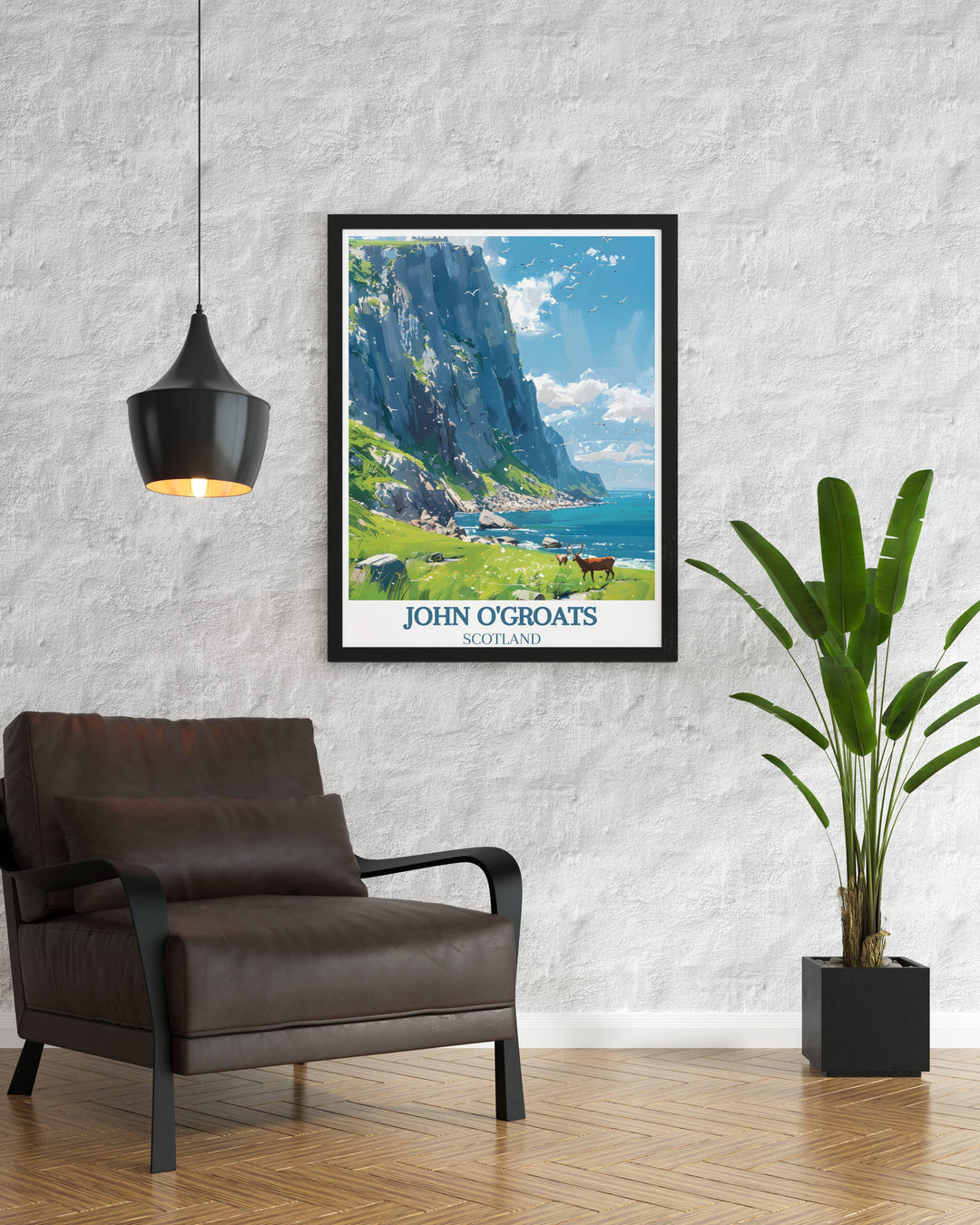 Scottish Highlands Signpost framed print capturing the essence of the rugged and beautiful Scottish landscapes. This piece is a must have for any nature enthusiasts collection, adding inspiration and elegance to your space.