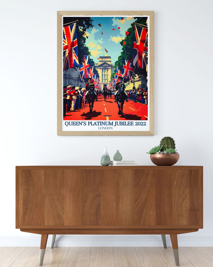 Queens Jubilee gift collection features Platinum Jubilee art and Royal Family posters making thoughtful and elegant presents for celebrating the historic milestone of the Queens reign