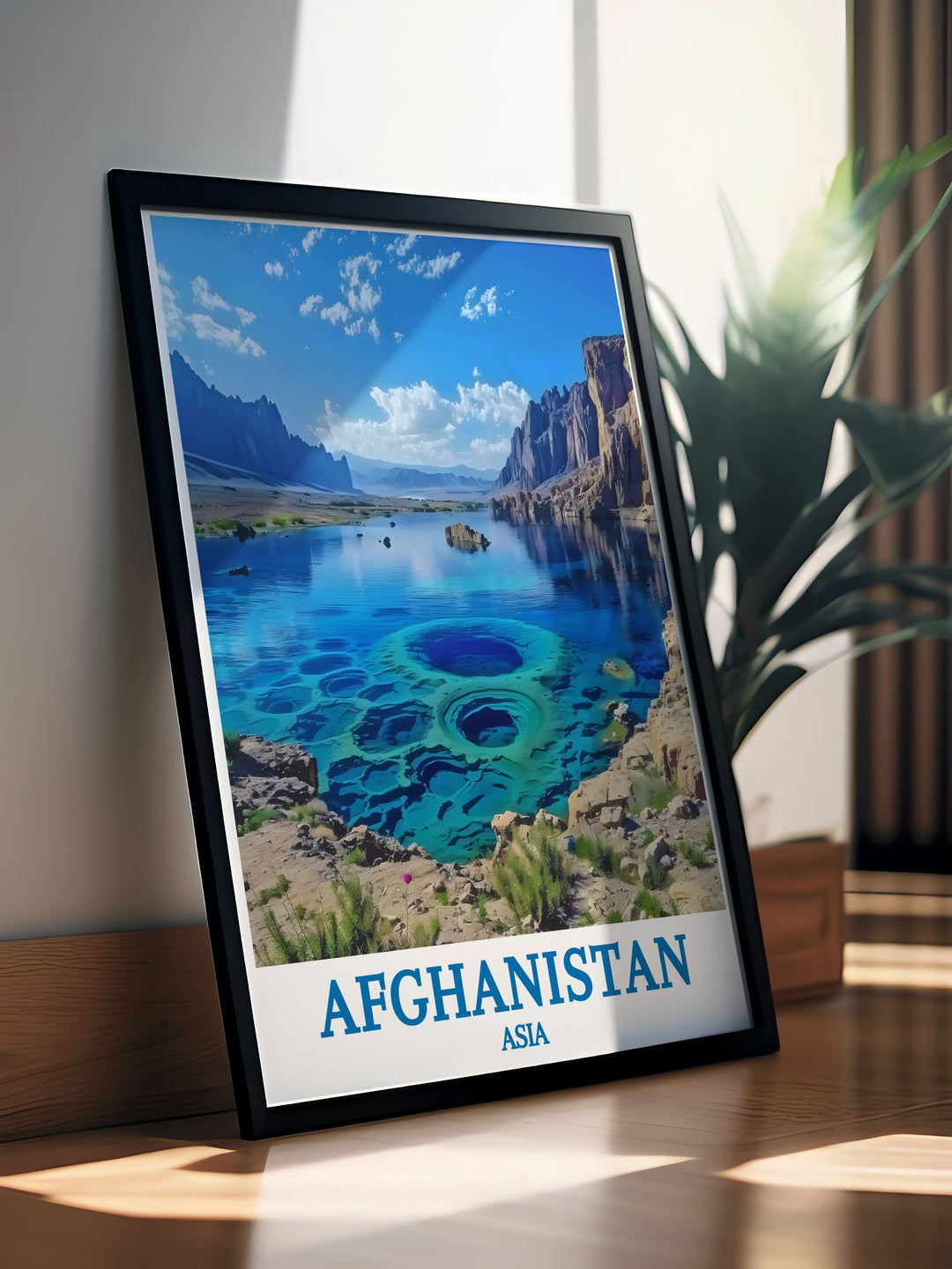 This Afghanistan Map and Street Map Art Print featuring The Band e Amir National Park makes a meaningful and unique gift perfect for celebrating birthdays anniversaries and other special occasions