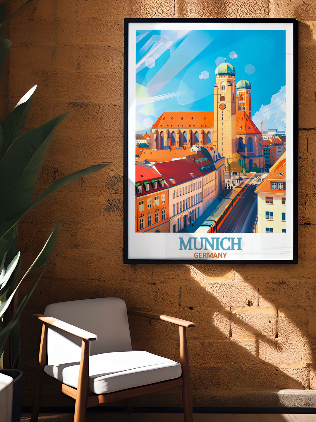 Celebrate Munichs rich heritage with this Germany Poster, showcasing the architectural elegance of the Frauenkirche. Ideal for travel lovers and history enthusiasts, this print is a perfect gift for anyone who has visited or dreams of visiting Munich.