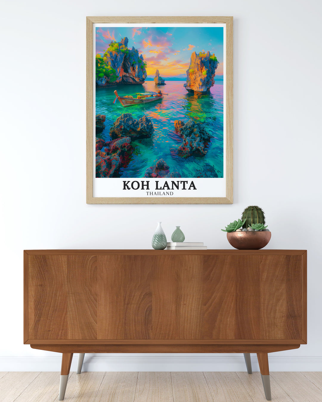 Mu Ko Lanta National Park Ko Talabeng framed prints are a perfect addition to beach home decor. This island wall art highlights the picturesque landscapes of Thailand offering a touch of tranquility and beauty to any space. Perfect for travel enthusiasts and beach lovers alike.