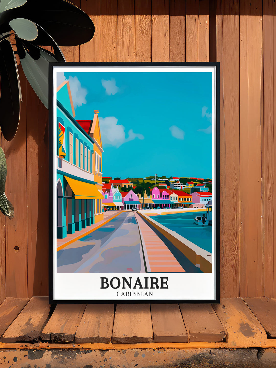 Bonaire Custom Print allows you to personalize your decor with a piece that captures the essence of Caribbean beauty. Featuring vibrant landscapes and downtown charm, this artwork is a great way to celebrate Bonaire.