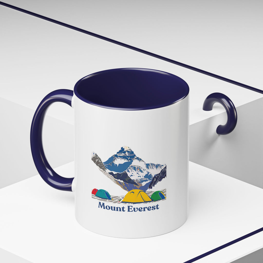 The Mount Everest mug celebrates the mountain’s majestic landscapes with intricate artwork. Durable and dishwasher-safe, it is perfect for daily use or as a thoughtful gift for fans of Mount Everest.